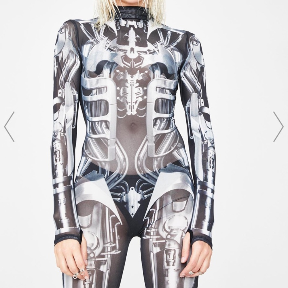 Club Exx Exx Machina Bodysuit